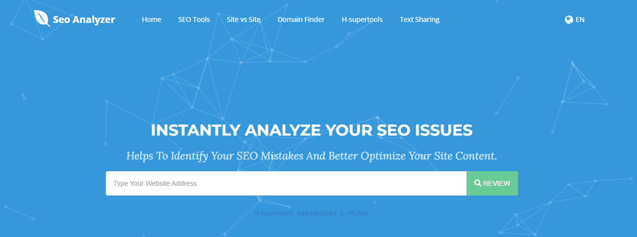 seo analyzer seo supertools