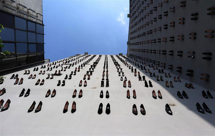 Shocking Memorial In Turkey Commemorates 440 Women Who Were Killed By Their Husbands In 2018