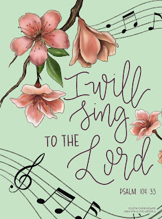 I will sing to the Lord