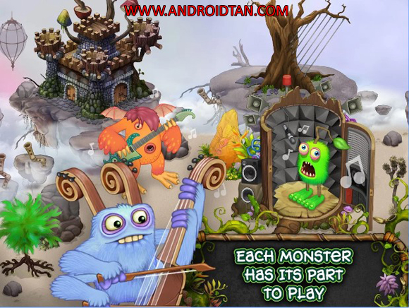 Free Download My Singing Monsters Mod Apk v2.0.3 (Unlimited Money) Android Terbaru 2017