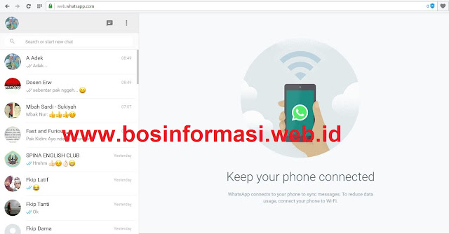 WhatsApp PC siap digunakan