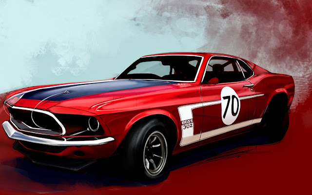 205-Wonderful Red Car HD Wallpaperz