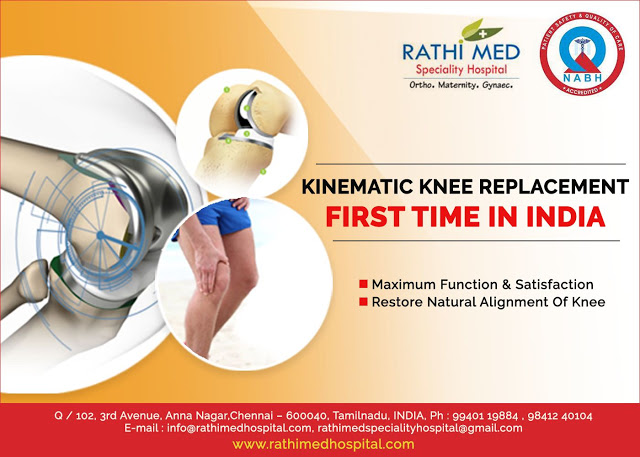 kinematic replacement first time in india