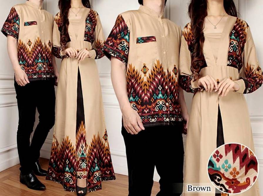 Contoh Model Baju  Batik Untuk  Pesta  Pernikahan Terbaru 