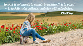 Quote on what it means to wait on God in prayer