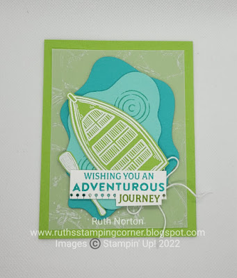 stampin up, adventurous journey