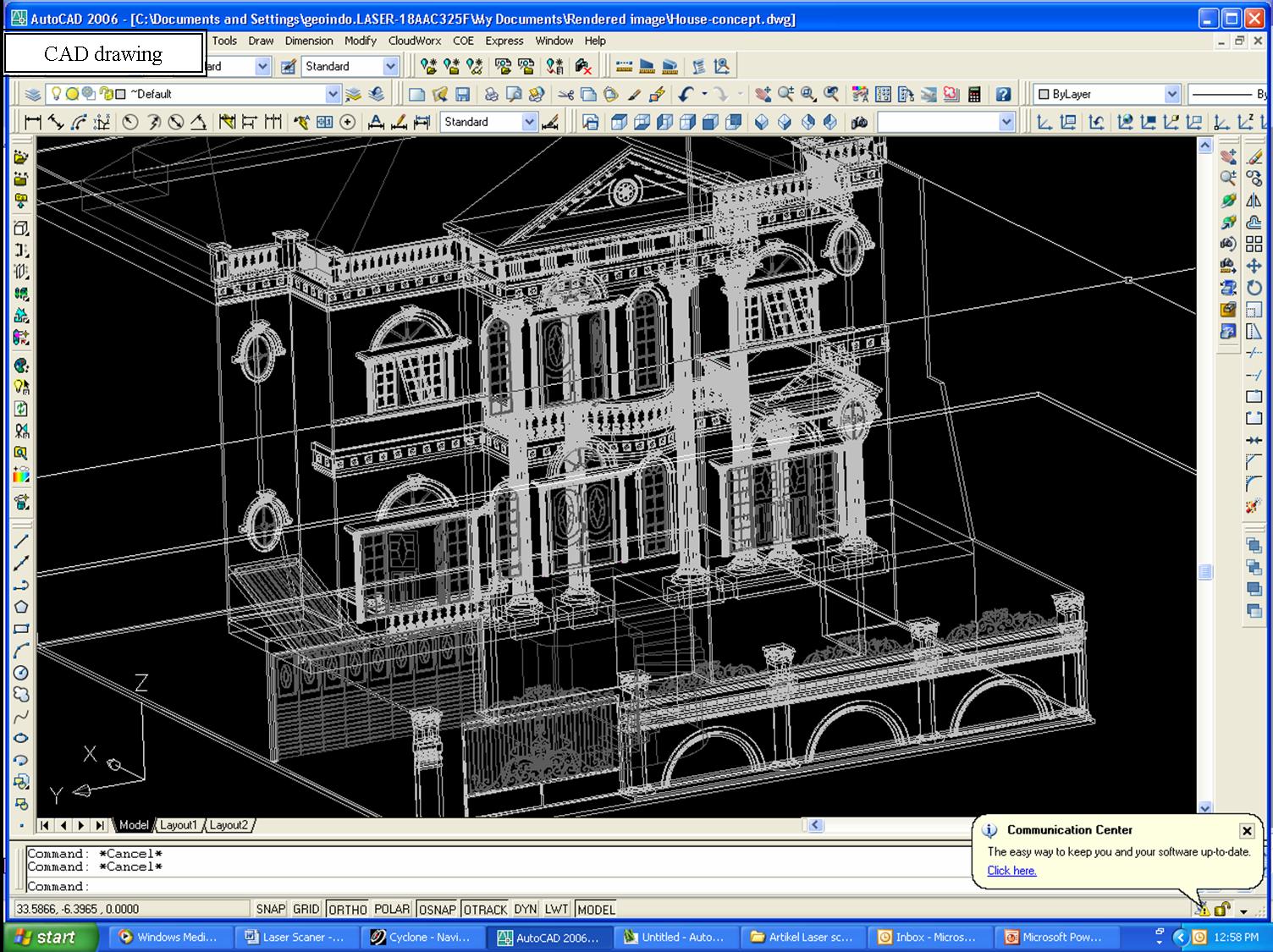 65 Desain Rumah Minimalis Autocad 2007  Desain Rumah 