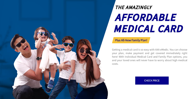 AXA medical card