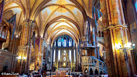 Budapest Chiesa di Mattia interno