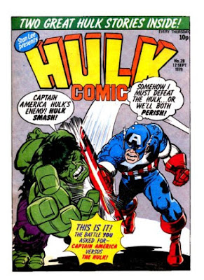 Hulk Comic #28, Captain America