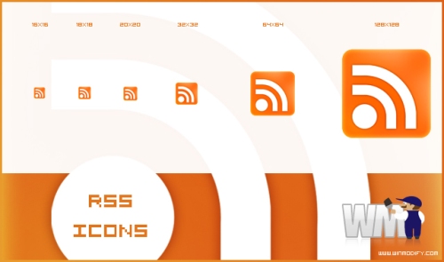 Fresh, Free and Gorgeous RSS Feed Icons