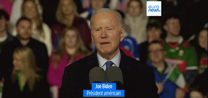 le Président américain Joe Biden en Irlande