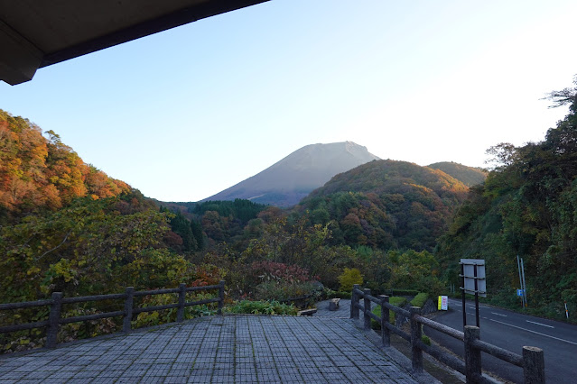 鳥取県西伯郡伯耆町福兼 福兼展望台 大山の眺望