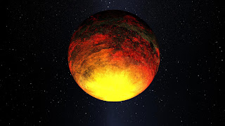 Concepto artístico del exoplaneta Kepler-10b