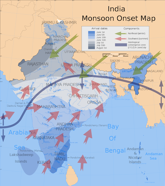 monsoon in india,