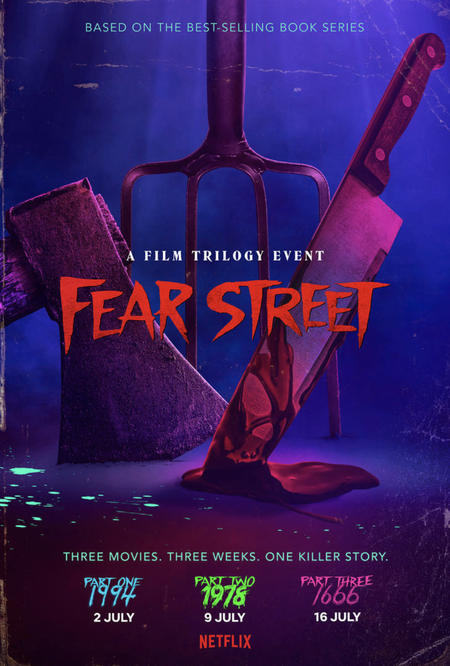 Experience R.L. Stine's THE FEAR STREET TRILOGY on Netflix this July 2021