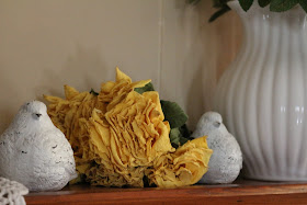 Dried Yellow Roses, Turtle Doves, Living From Glory To Glory Blog...