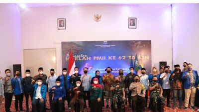 Forkopimda Jatim Hadiri Peringatan Harlah PMII ke 62 Se-Jawa Timur
