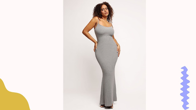 built in shaper dress