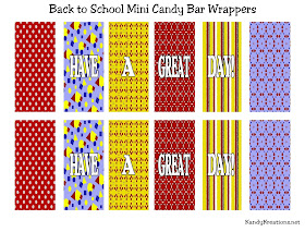 Chocolate makes everything better, even going back to school. So set your kids on the right note with these Back to School Hershey Mini candy bar wrapper printables. Simply print, cut, wrap and enjoy!