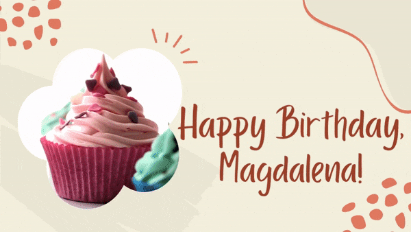 Happy Birthday, Magdalena! GIF