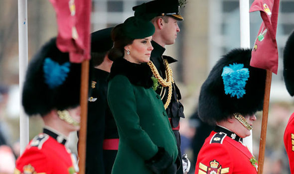 William and Kate Attend St. Patrick's Day Parade