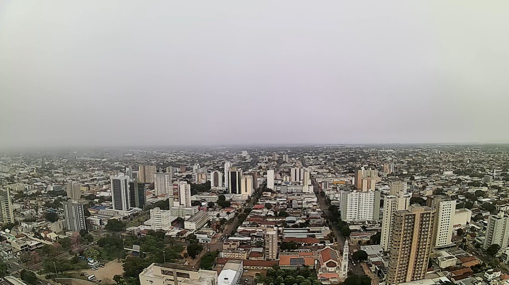Campo Grande nesta manh de quarta-feira FRANCISCO BRITTO