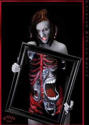 3D Body Painting Pictures