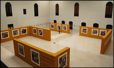 Merida Mexico's Museum of Contemporary Art interior gallery and exhibit space