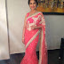 Madhuri Dixit in pink saree at Radio Mirchi Music Awards