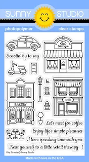 Sunny Studio Stamps: Introducing New City Streets Stamp Set