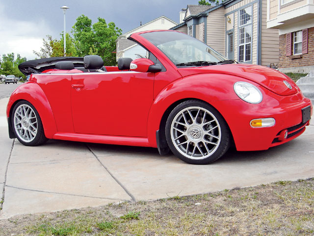 Hot Pink Volkswagen Beetle For