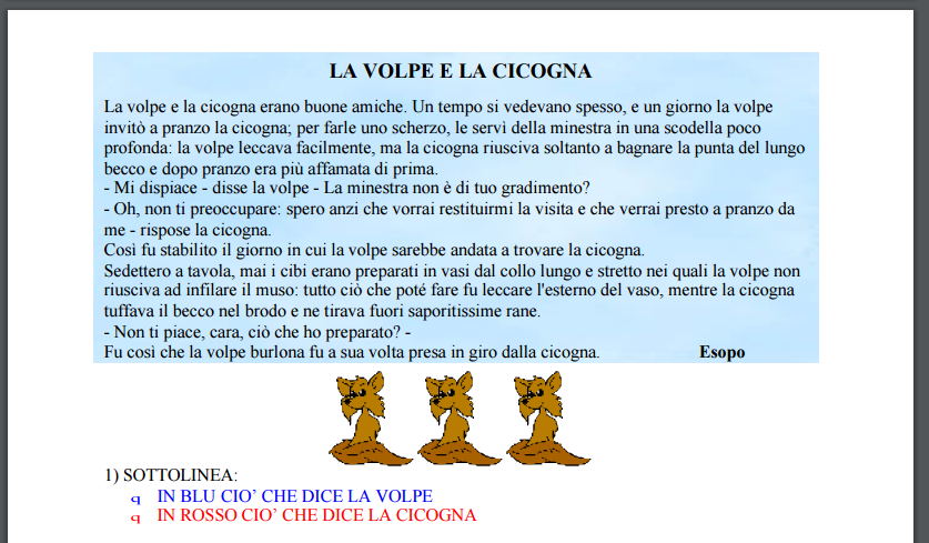 Guamodì Scuola: Percorso didattico sul discorso diretto e ...