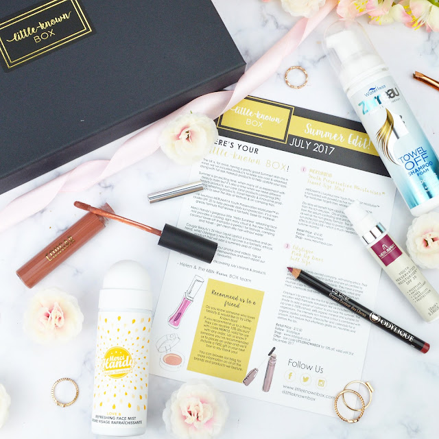 Little Known Box July 2017 The Summer Edit Review