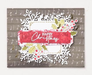 VIDEO: Stampin' Up! Christmas Classics Card | Joy of Christmas Suite |  #stampinup