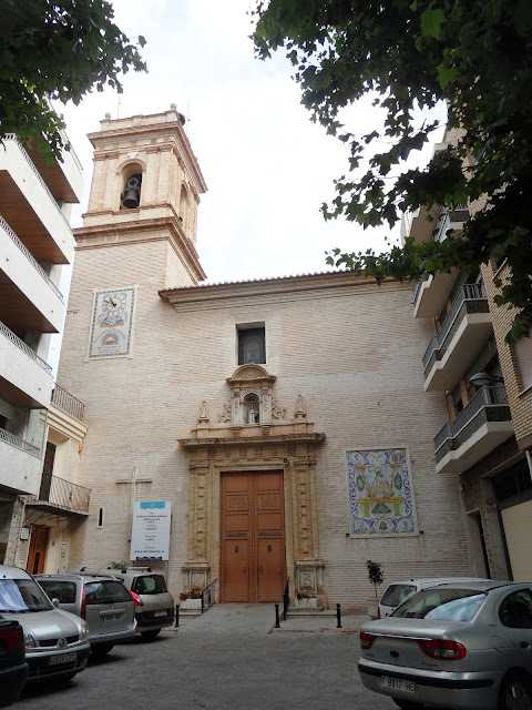 Portada de la iglesia de la Virgen de la Salud.© Enrique Íñiguez Rodríguez (CC-BY-SA)