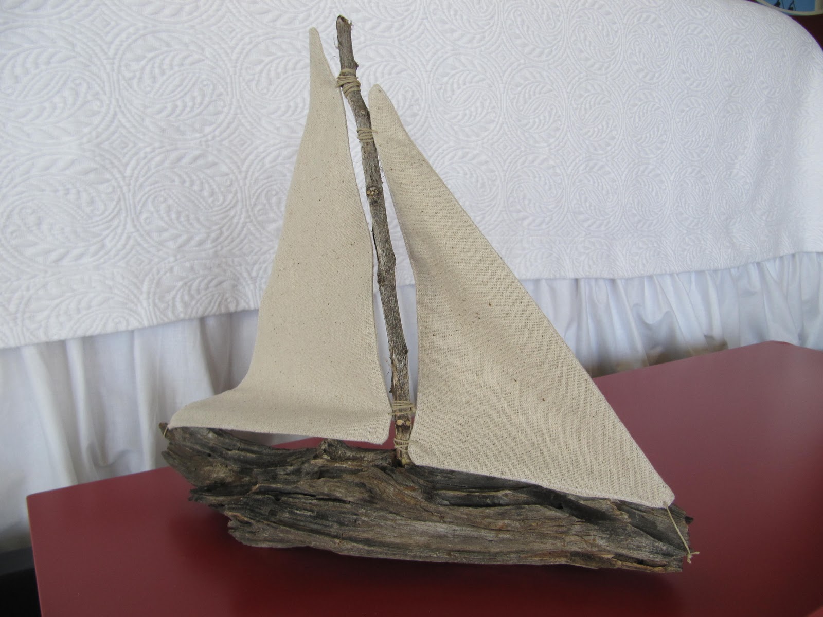 laurie's-projects: driftwood sailboat tutorial