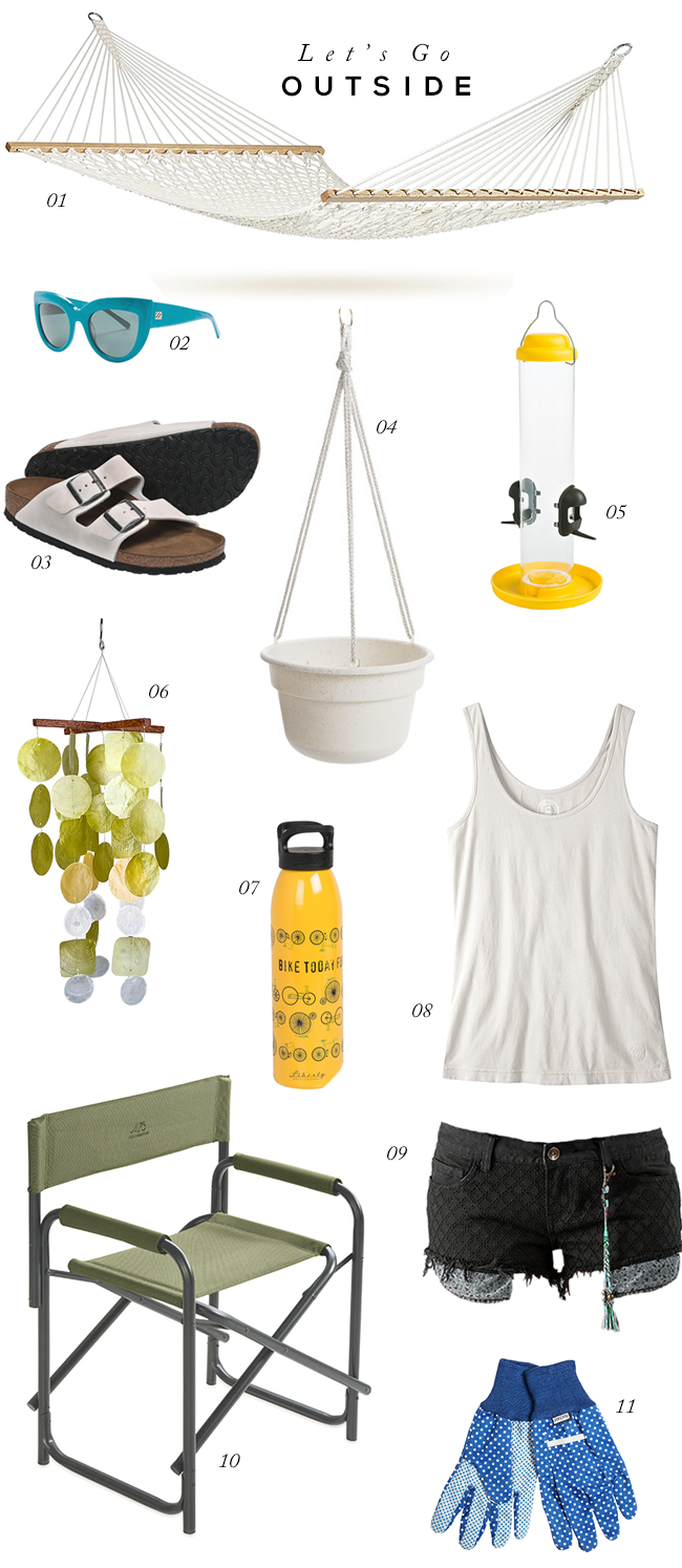 Let's Go Outside: Spring + Summer Essentials (via Bubby and Bean)