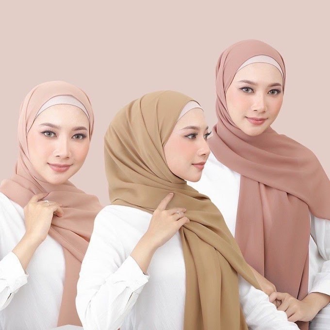 Hijab Pasmina Celorot Body Scroll Kopi Mocca