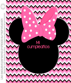 Invitaciones de minnie mouse para imprimir gratis