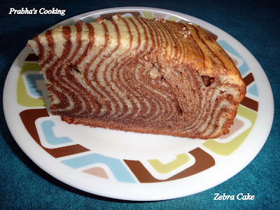 Easy and delicious recipe of the sponge cake zebra Recipe in english