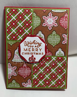 Stampin Stace, Stampin Up, Gingerbread and Peppermint, one sheet wonder, #iwillusemyprettypaper, #loveitchopit