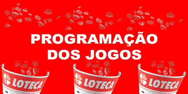 Loteca 873 programação grade dos jogos