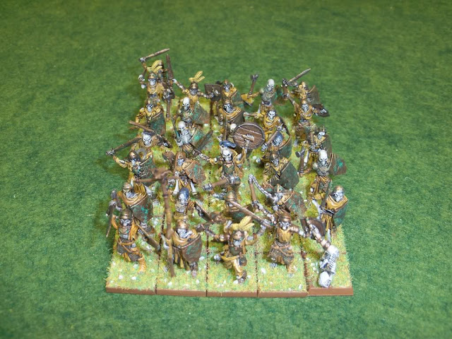 Mantic skeleton warriors