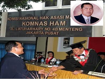 Saharudin Daming Tuna Netra Pertama Mendapat Gelar Doktor Hukum