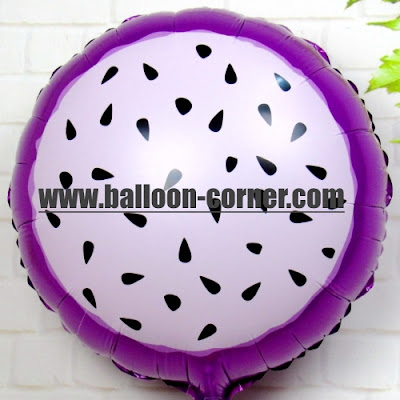 Balon Foil Potongan Buah Naga