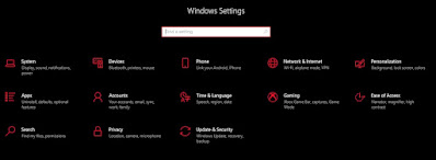 Windows Settings