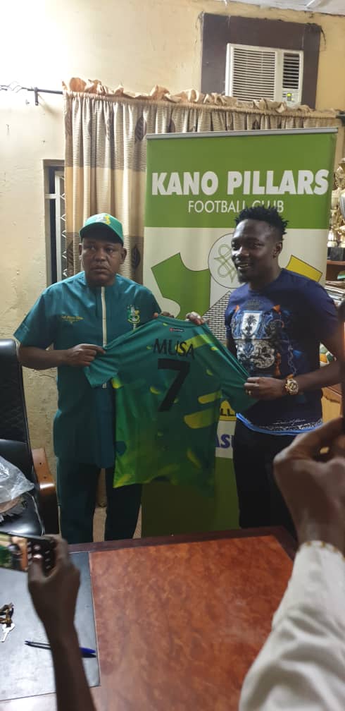 Kano Pillars Unveils Super Eagles Captain, See His Jersey Number