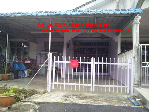 Rumah Lelong Melaka & Property Sale: 6320, SK 1, TMN 