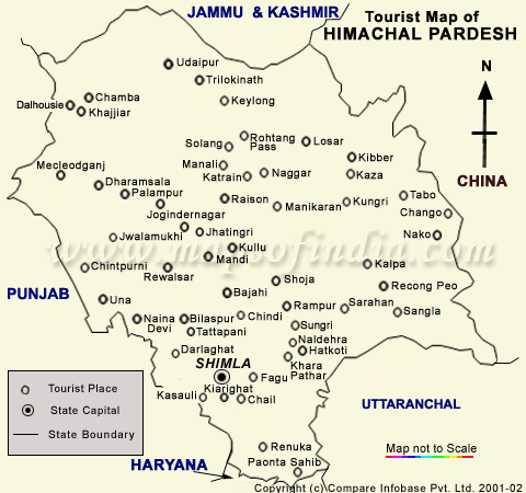 himachalpradesh travel map